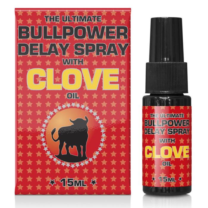 Obsenza - Spray de Retardo Bull Power Clove para Controle e Intimidade Duradoura - 15ml - Image 1