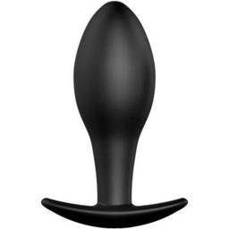 Obsenza - Pretty Love Anal Plug mit Griff 8,5 cm für intensive Analstimulation - Schwarz - Image 1