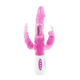 Obsenza - Baile Pretty Bunny Dreifacher Vibrator mit Rotator und G-Punkt Stimulator - Image 1