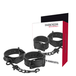 Obsenza - Darkness Textured Thin Handcuffs for Sensual Bondage - Image 1