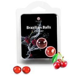 Obsenza - Cherry Aroma Brazilian Massage Balls for Sensual Play - Image 1
