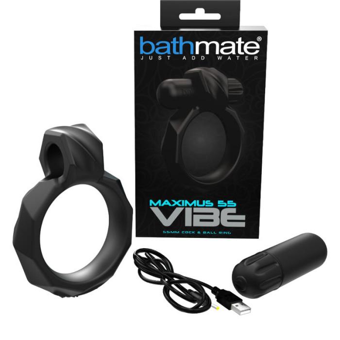 Obsenza - Bathmate Vibe Ring Maximus 55 – Intensiver Orgasmus mit 10 Vibrationsmustern - Image 1
