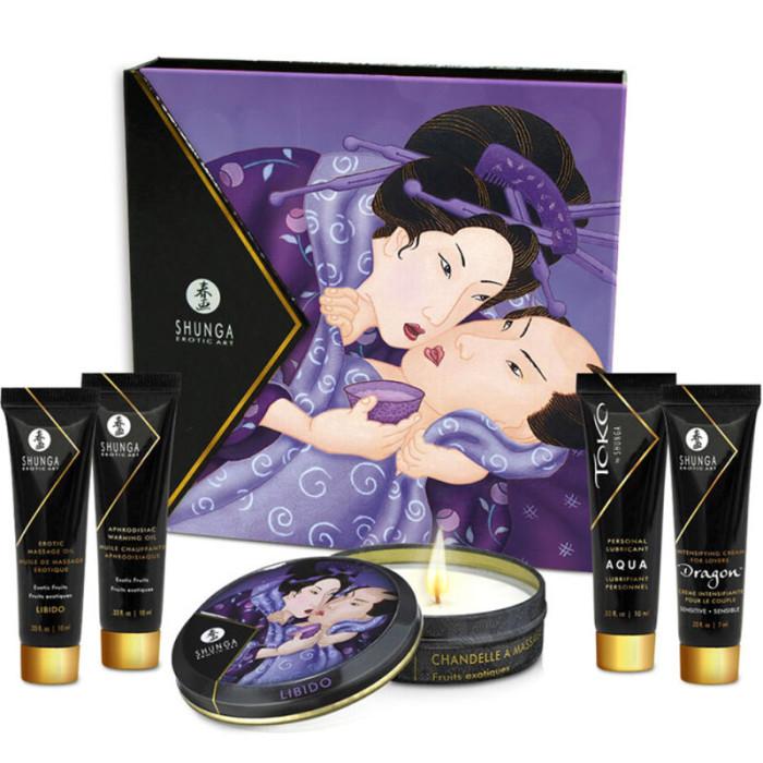 Obsenza - Secret Geisha Exotic Fruits Sensual Massage Set - Image 1