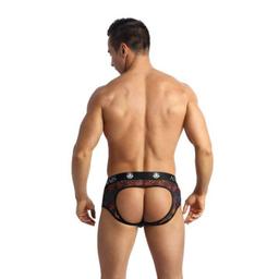 Obsenza - Chill Jock Bikini S – Lencería masculina sexy y atrevida de ANAIS LUXURY LINGERIE - Negro - Image 1