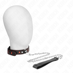 Obsenza - Colar com Alça 65 cm Detalhes Coração para BDSM e Estilo KINK - Image 1