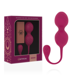 Obsenza - Rithual Nisha Rechargeable Vibrating Kegel Balls Orchid for Pelvic Strengthening - Image 1