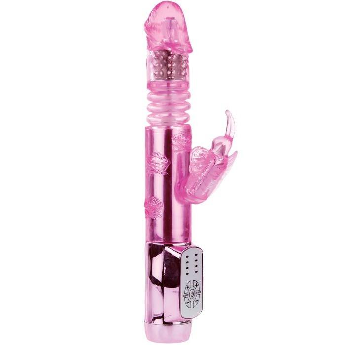 Obsenza - Rabbit Vibrator mit Throbbing Butterfly Funktion für intensives Vergnügen - Image 1