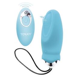 Obsenza - Happiness im so eggcited vibrador con control remoto azul - Image 1