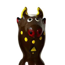 Obsenza - Preservativo decorativo pintado a mano toro negro modelo 2 - Image 1