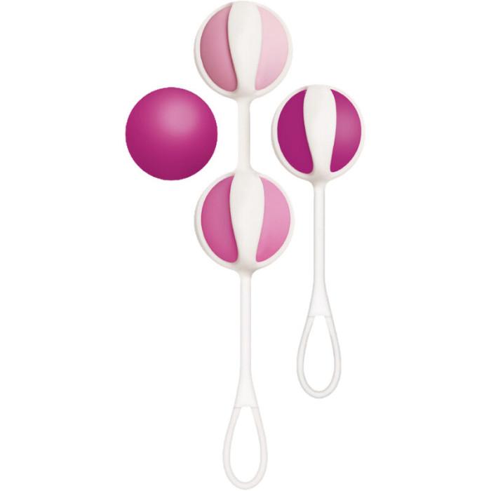 Obsenza - Set di 4 Palline Geisha Mini Viola per Esercizi di Kegel e Benessere Pelvico - Viola - Image 1