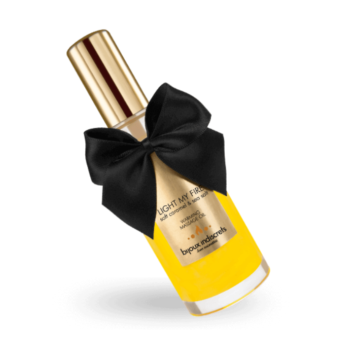 Obsenza - Huile de Massage Réchauffante Caramel - Bijoux Indiscrets - Image 1