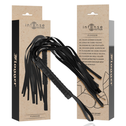 Obsenza - Intense Fetish Vegan Leather Flogger for Sensual Play - Image 1