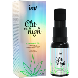 Obsenza - Spray Excitante Clit Me High Cannabis com Efeito de Vibração e Aquecimento - 15ml - Image 1