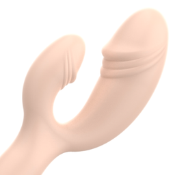 Obsenza - Vibrador Clásico Rabbit Flesh Edición Navidad OHMAMA - Image 1