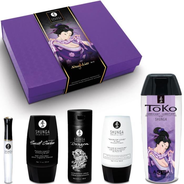 Obsenza - Kit de Cosméticos Eróticos Shunga Naughter para Prazer Intenso - Image 1
