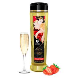 Obsenza - Aceite de Masaje Erótico Romance con Aroma a Fresas y Cava de Shunga - 100ml - Image 1