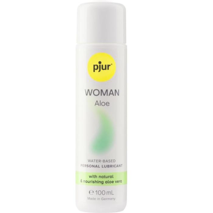 Obsenza - Lubrificante Femminile a Base Acqua con Aloe Vera PJUR WOMAN Aloe - 100ml - Image 1