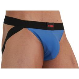 Obsenza - BURN Burn Jockstrap S - Stylish, Sensual, Comfortable - Blue - Image 1