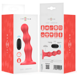 Obsenza - Vibrateur CODY avec Ventouse et Télécommande – Plaisir Puissant et Flexible - Rouge - Image 1
