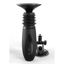 Obsenza - Premium Body Dock Thruster Dildo Clamp with 7 Thrust Modes - Black - Image 1