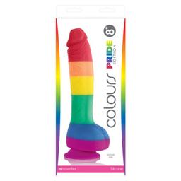 Obsenza - Lgbt flag dildo 19 cm - Image 1