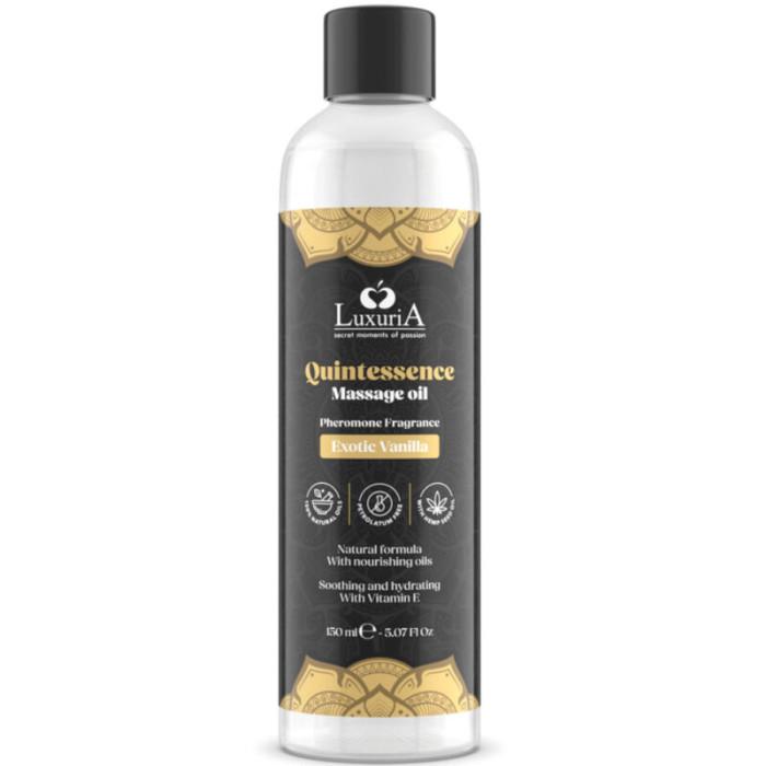 Obsenza - Exotic Vanilla Massage Oil by Intimateline for Sensual Relaxation - 150ml - Image 1