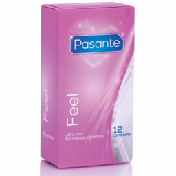 Obsenza - Pasante Sensitive Ultra Thin Condoms - 12 Pack for Intimate Closeness - Image 1