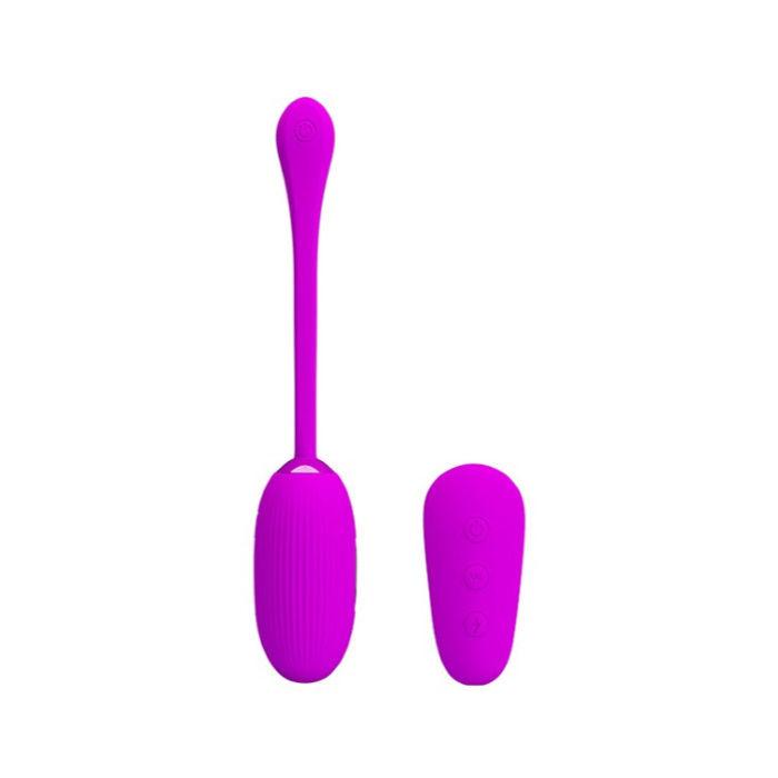 Obsenza - Pretty Love Shock Fun Vibrating Egg with Electroshock and Remote Control - Image 1