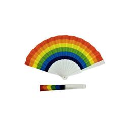 Obsenza - Pride Rainbow Flag Wooden Fan – Vibrant, Stylish Accessory for Pride Celebrations - Image 1
