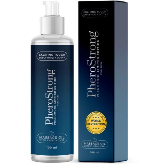 Obsenza - PheroStrong Limited Edition Men's Massage Oil for Sensual & Body Care - 100ml - Image 1