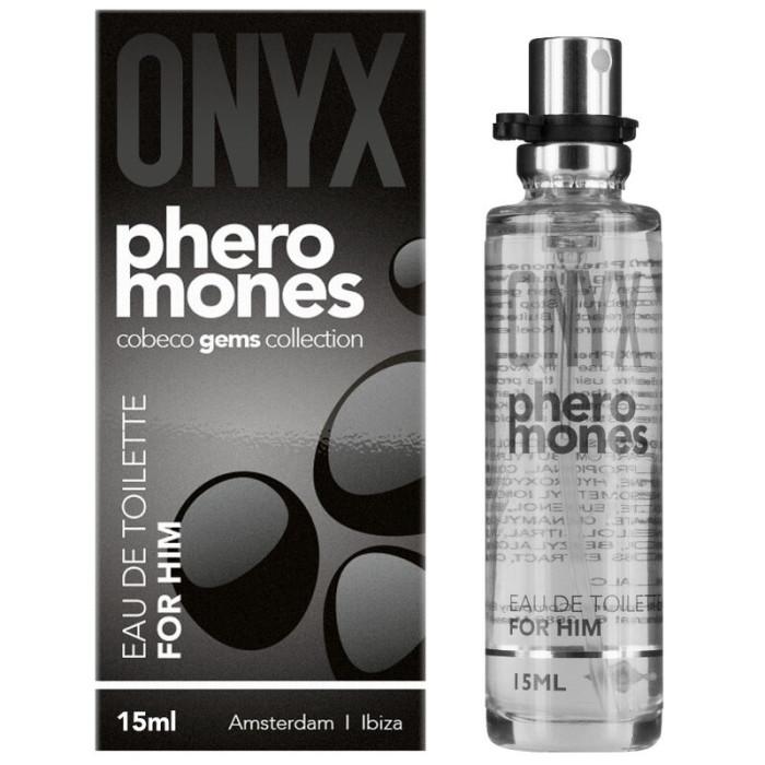 Obsenza - Eau de Toilette Onyx Pheromones 15ml pour Homme Séducteur - Image 1