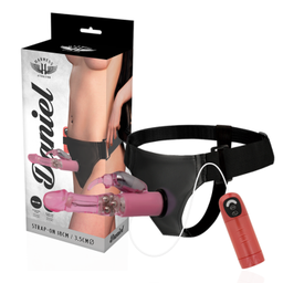 Obsenza - Harness Attraction Daniel mit Vibration und Rotation – 18 cm - Image 1
