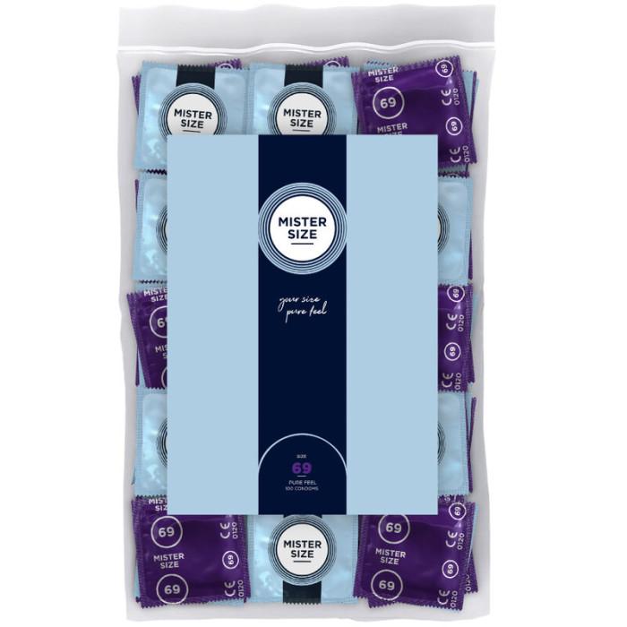 Obsenza - MISTER SIZE XXL Condoms 69mm - Comfortable & Secure Fit (100 Units) - Image 1