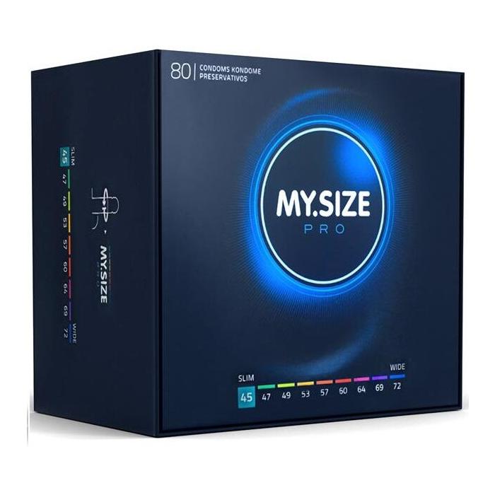 Obsenza - My Size Pro Condoms 45mm 80 Units for Perfect Fit and Sensitivity - Image 1