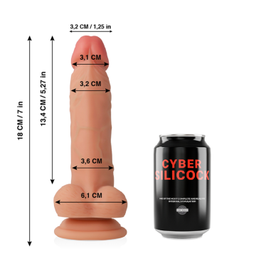 Obsenza - Connor Realístico en Silicona Líquida - 20.5 cm x 3. - Image 1