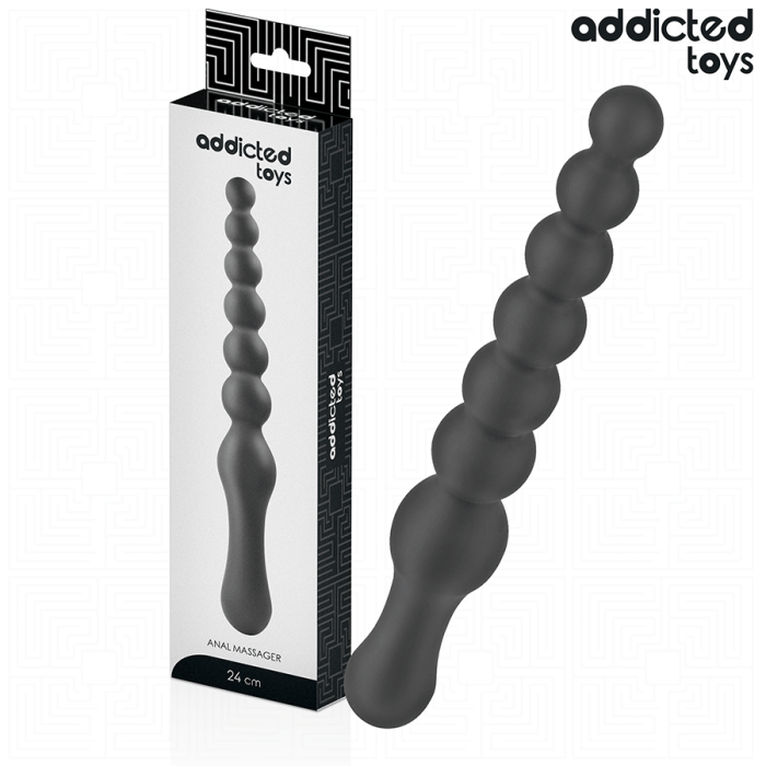 Obsenza - Double anal massager silicone 24 cm - Image 1