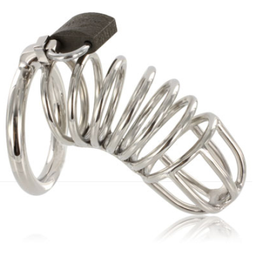 Obsenza - Metal Hard Chastity Cage Ring for Ultimate Control - Image 1