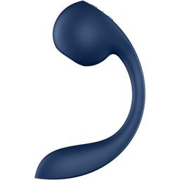 Obsenza - Stimulateur Point G et Air Pulse Pro+ Wave 4 avec Application Satisfyer Connect - Bleu - Image 1