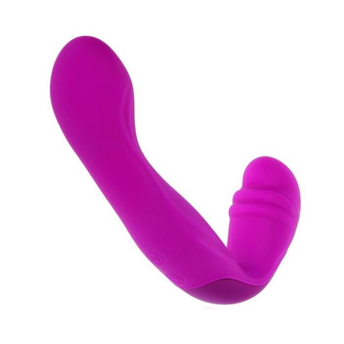 Obsenza - Beau Ergonomisches Geschirr mit G-Punkt-Vibration - Lila - Image 8