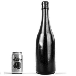 Obsenza - Botella Anal All Black de 39,5 cm para Placer y Estimulación - Negro - Image 1