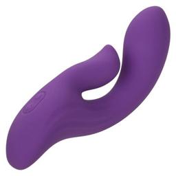 Obsenza - CalExotics Stella Dual Pleaser Violet : Masseur G Double Puissant et Flexible - Violet - Image 1