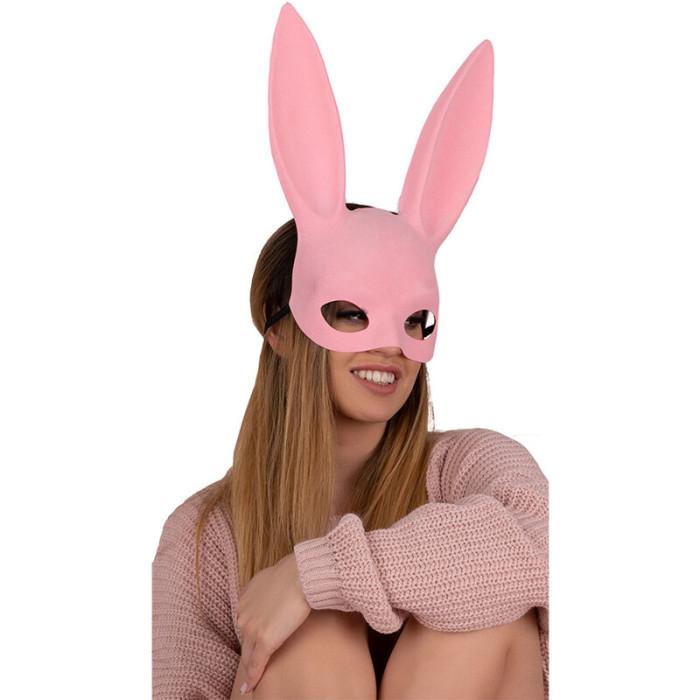 Obsenza - Masque Kohu Lapin Rose Livco Corsetti Fashion - Élégance et Séduction - TU - Image 1