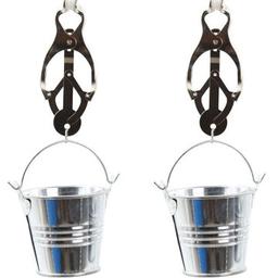 Obsenza - Ohmama Fetish Nipple Clamps with Buckets for Intimate Pleasure - Image 1