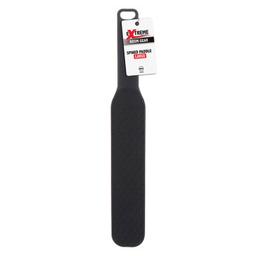 Obsenza - Hidden Desire Extreme Spiked Paddle for BDSM Play - Black - Image 1