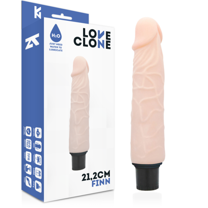 Obsenza - Vibrador Auto Lubrificante Finn Loveclone 21.2 cm x 3. - Image 1