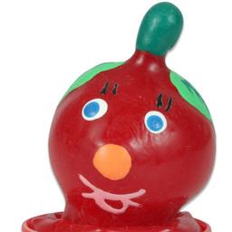 Obsenza - Preservativo decorativo pintado a mano tomate - Image 1