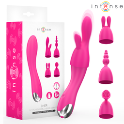 Obsenza - Cher vibrador 20 patrones con cabezales intercambiables - Image 1