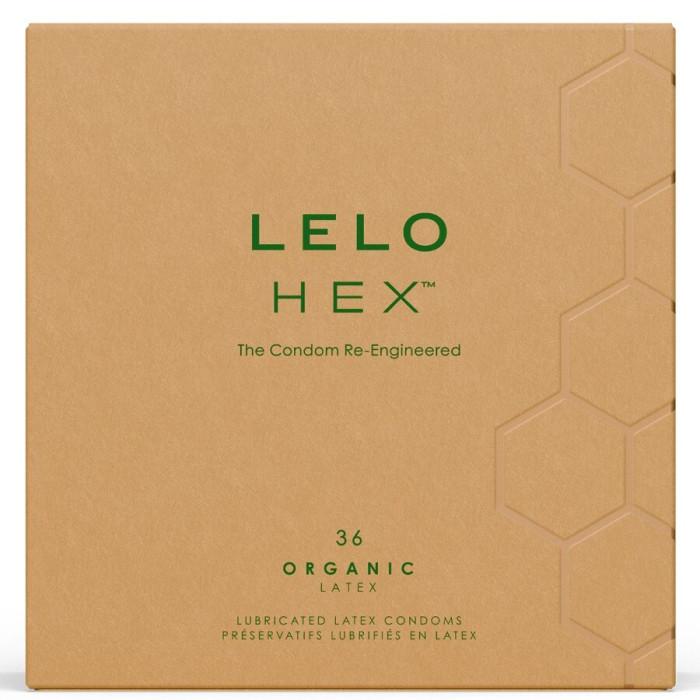 Obsenza - Hex organic condom box 36 units - Image 1