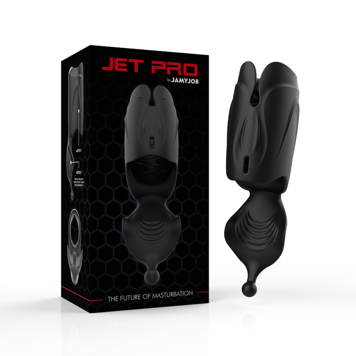 Obsenza - Jamyjob Rechargeable Head Stroker Masturbator with 9 Vibration Modes - Image 1