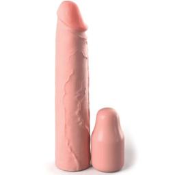 Obsenza - Manchon Élargisseur Fantasy X-tensions Elite avec Plug Skin 20,32 cm - Image 1